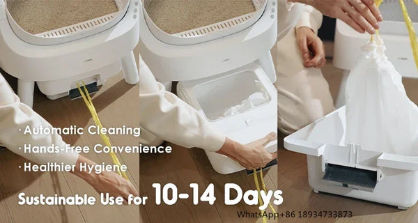Smart Self-Cleaning Cat Box